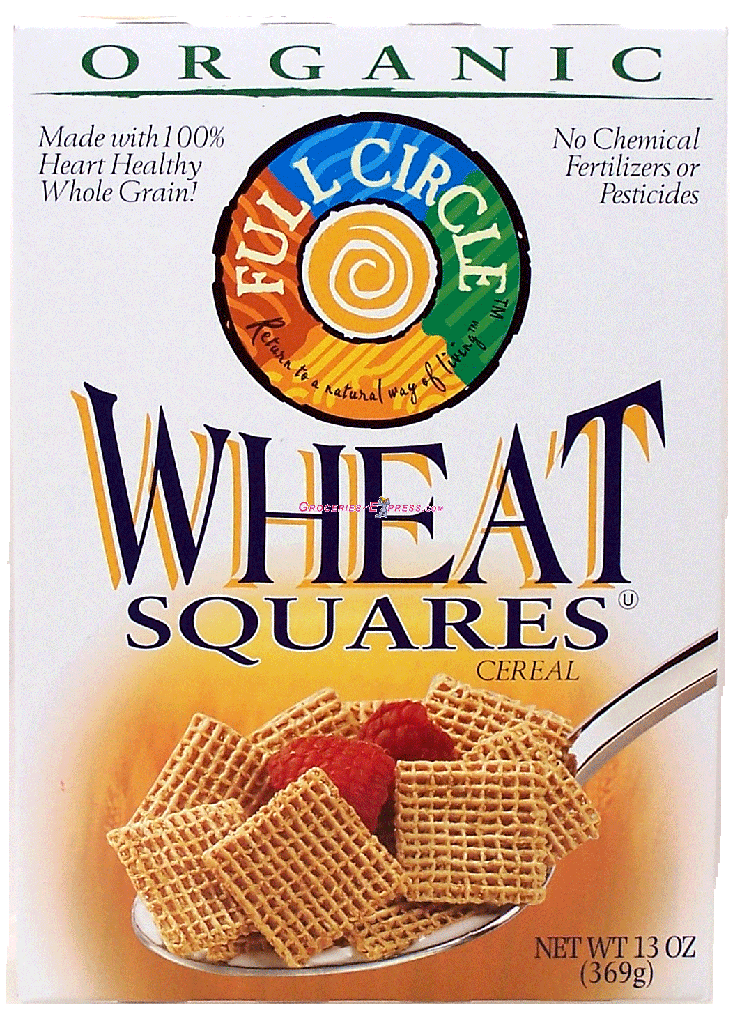 Full Circle&nbsp;Organic&nbsp;wheat squares cereal Full-Size Picture
